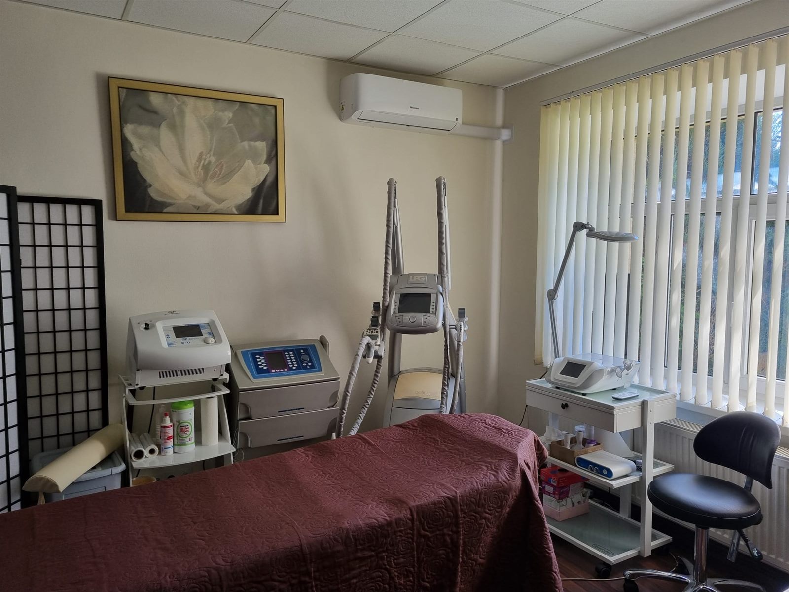 LPG Cellu M6 Keymodule un GP DRAIN iekārtas Beauty Estetik studijā Tukumā